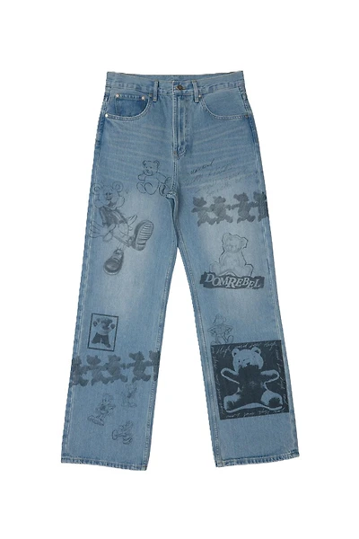 DOMREBEL M JEANS F25 HIGH LOW J