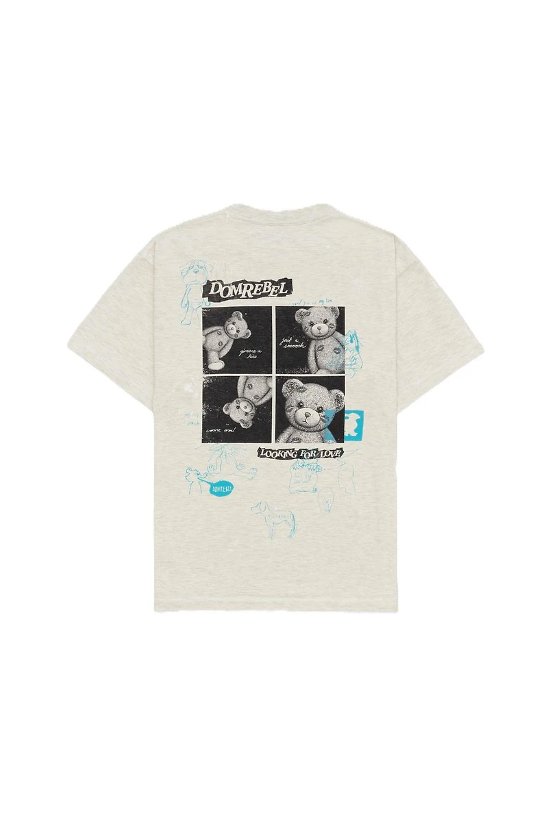DOMREBEL UNISEX TEE F25 HIGH LOW T