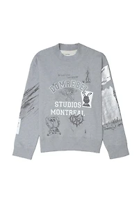 DOMREBEL UNISEX SWEATSHIRT F25 COLLEGE