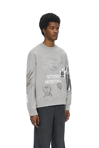 DOMREBEL UNISEX SWEATSHIRT F25 COLLEGE
