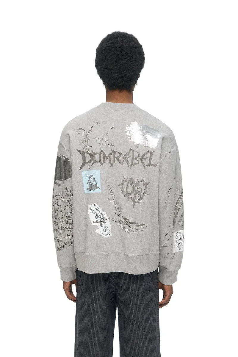 DOMREBEL UNISEX SWEATSHIRT F25 COLLEGE