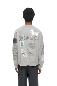 DOMREBEL UNISEX SWEATSHIRT F25 COLLEGE