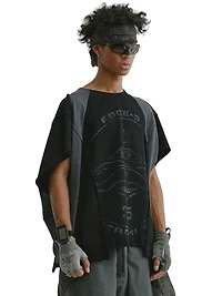 HAMCUS MEN T-SHIRT S25 UM00225-2 BK