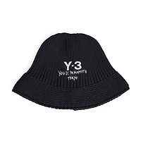 ADIDAS Y3 M KNIT BUCKET HAT F25 JX8305