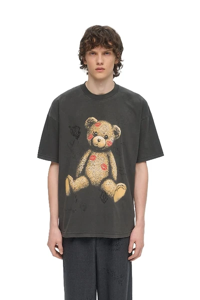 DOMREBEL UNISEX TEE F25 BIG KISS