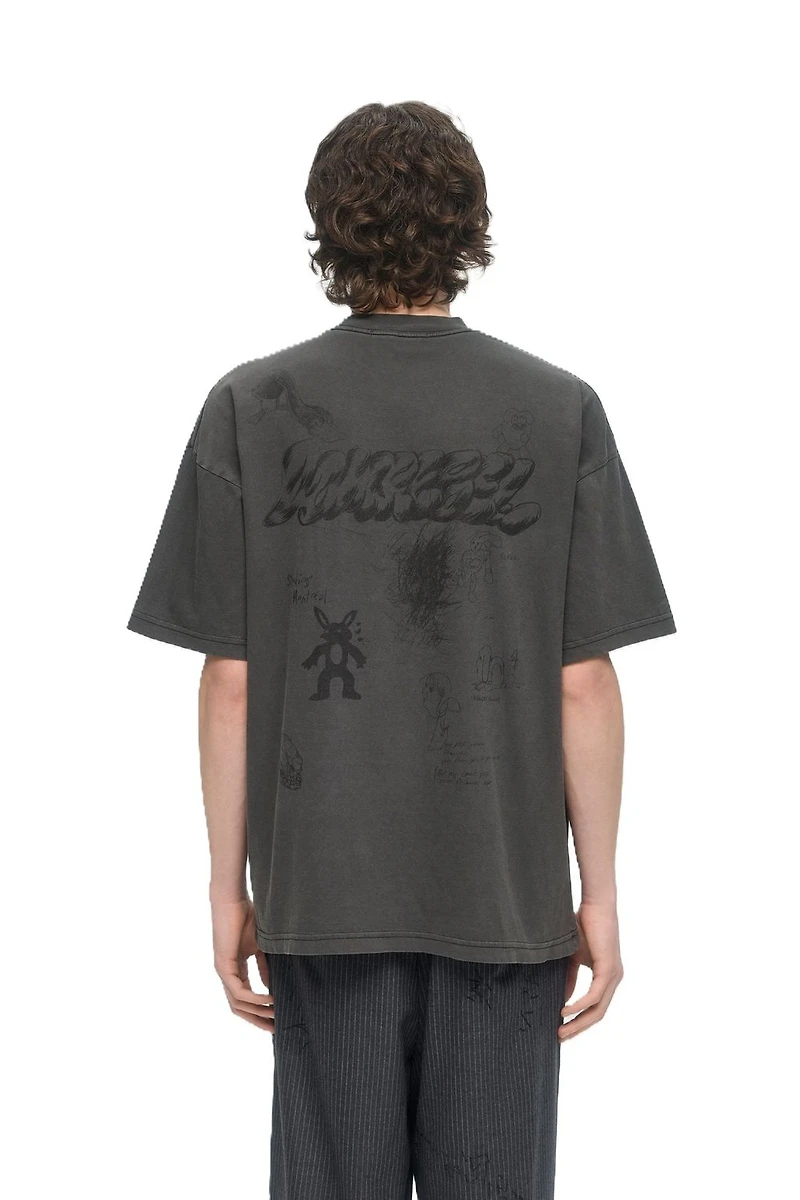 DOMREBEL UNISEX TEE F25 BIG KISS