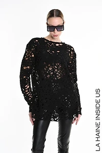 LA HAINE UNISEX SWEATER F25 M1159