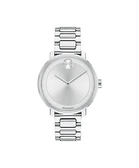 MOVADO BOLD Silver Dial 34MM Quartz