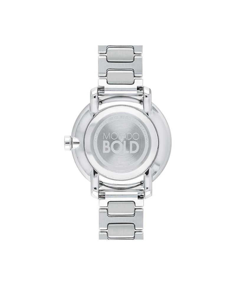 MOVADO BOLD Silver Dial 34MM Quartz