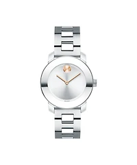 MOVADO BOLD Silver Dial 30MM Quartz