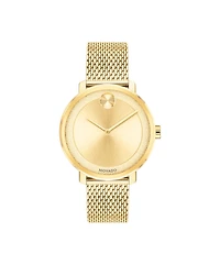 MOVADO BOLD Gold Dial 34MM Quartz 3600580