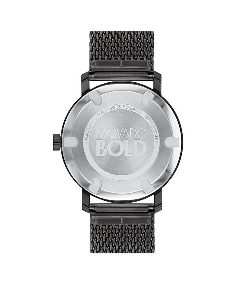 MOVADO BOLD Black Dial 40MM Quartz 3600562