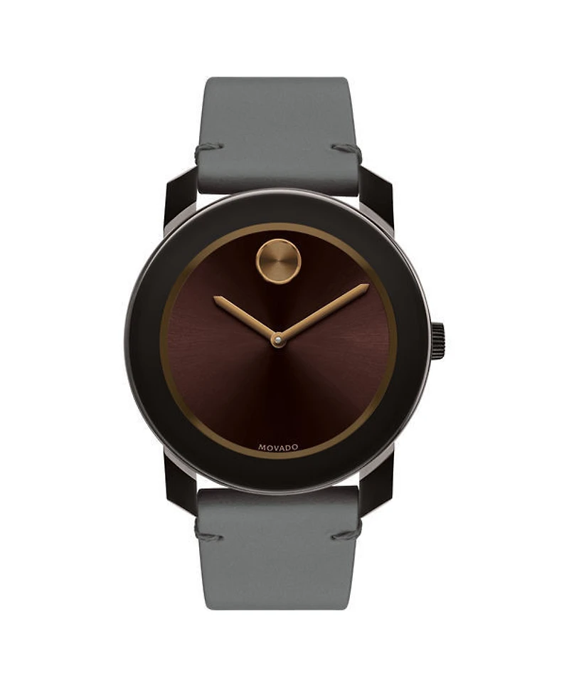 MOVADO BOLD Brown Dial 42MM Quartz 3600455
