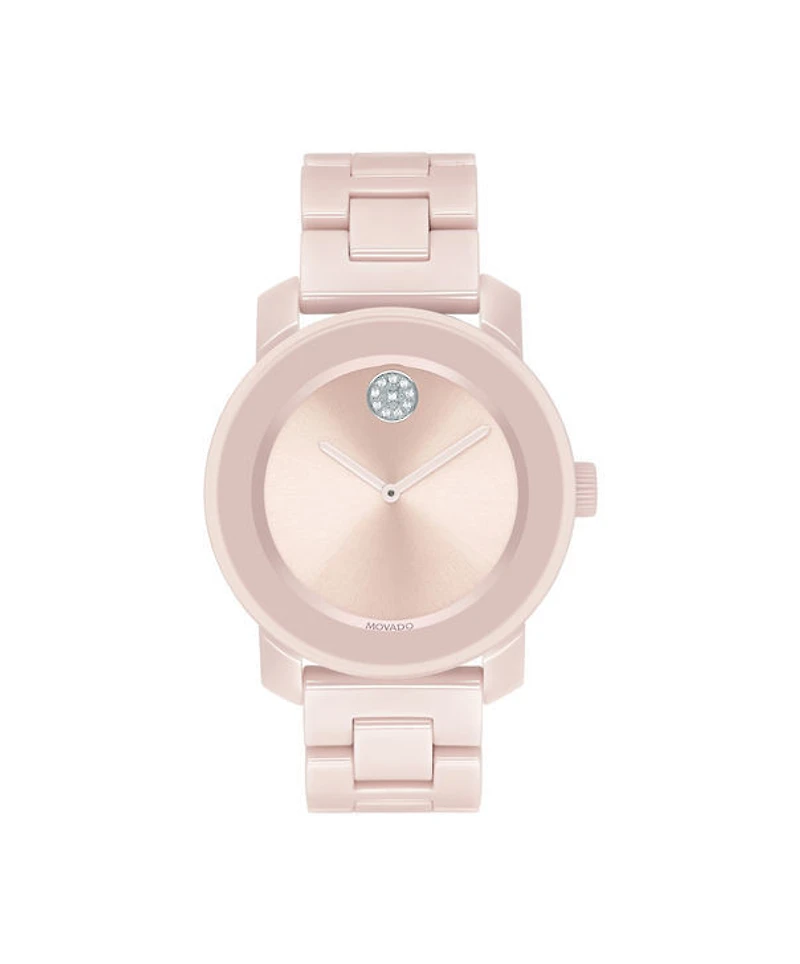 MOVADO BOLD Pink Dial 36MM Quartz 3600536