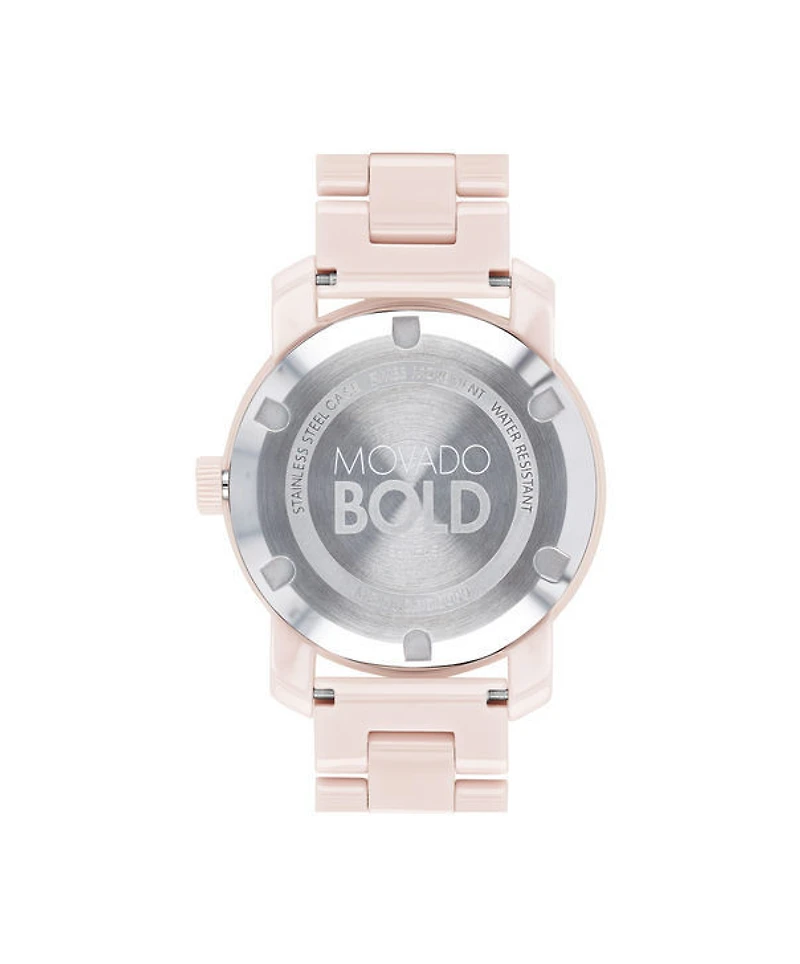MOVADO BOLD Pink Dial 36MM Quartz 3600536