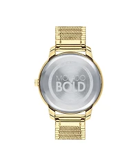 MOVADO BOLD Gold Dial 35MM Quartz 3600598