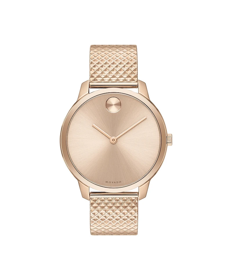 MOVADO BOLD Rose Dial 35MM Quartz 3600596