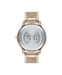 MOVADO BOLD Rose Dial 35MM Quartz 3600596