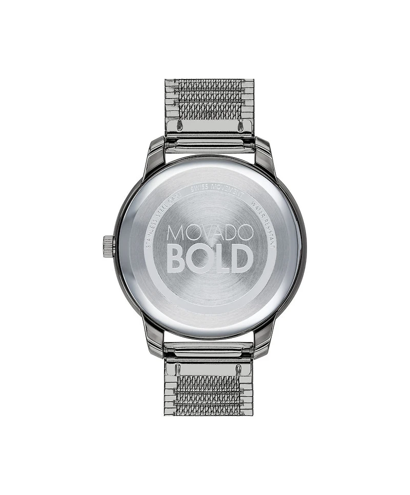 MOVADO BOLD Grey Dial 35MM Quartz 3600597