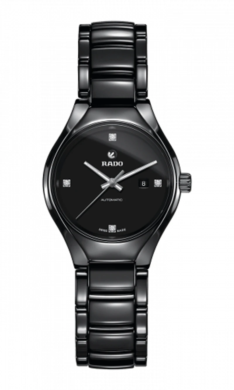 True Automatic Diamonds Black Dial 30MM R27242722