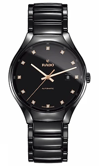 True Automatic Diamonds Black Dial 40MM R27056732