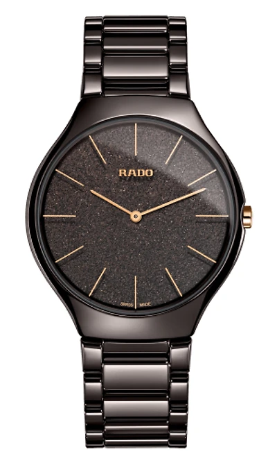 True Thinline Black Dial 39MM Quartz R27004302