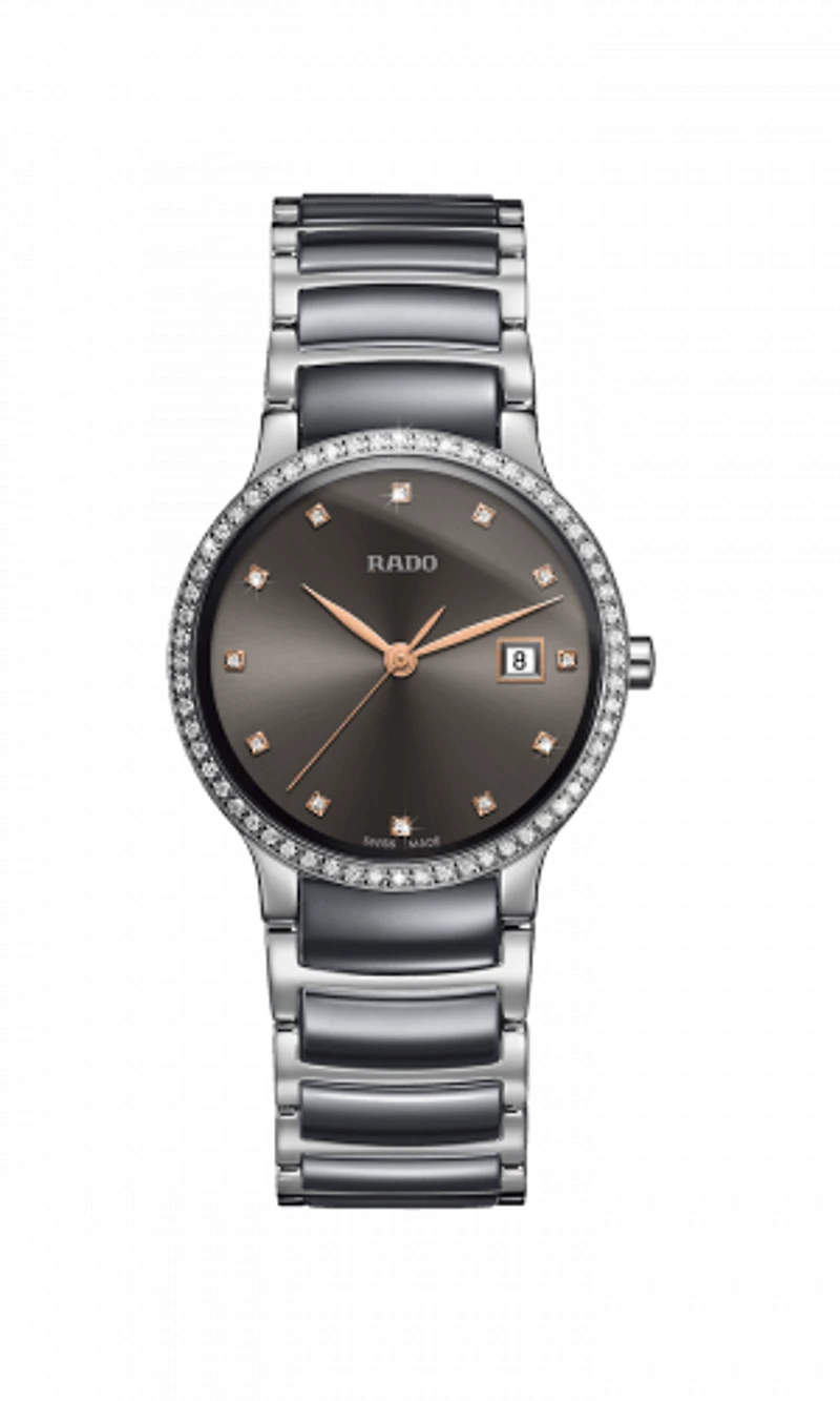 Centrix Grey Dial Diamonds 28MM Quartz R30936732