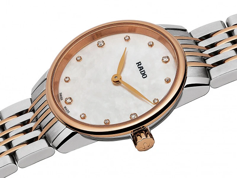 Coupole Classic Diamonds Mother of Pearl 27MM Quartz R22897923