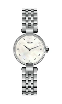 Coupole Diamonds Mother of Pearl Dial 27MM Quartz R22854929