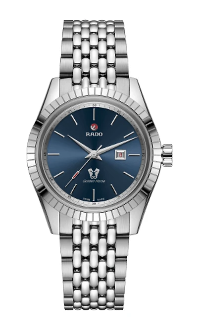 Golden Horse Blue Dial 35MM Automatic R33103203