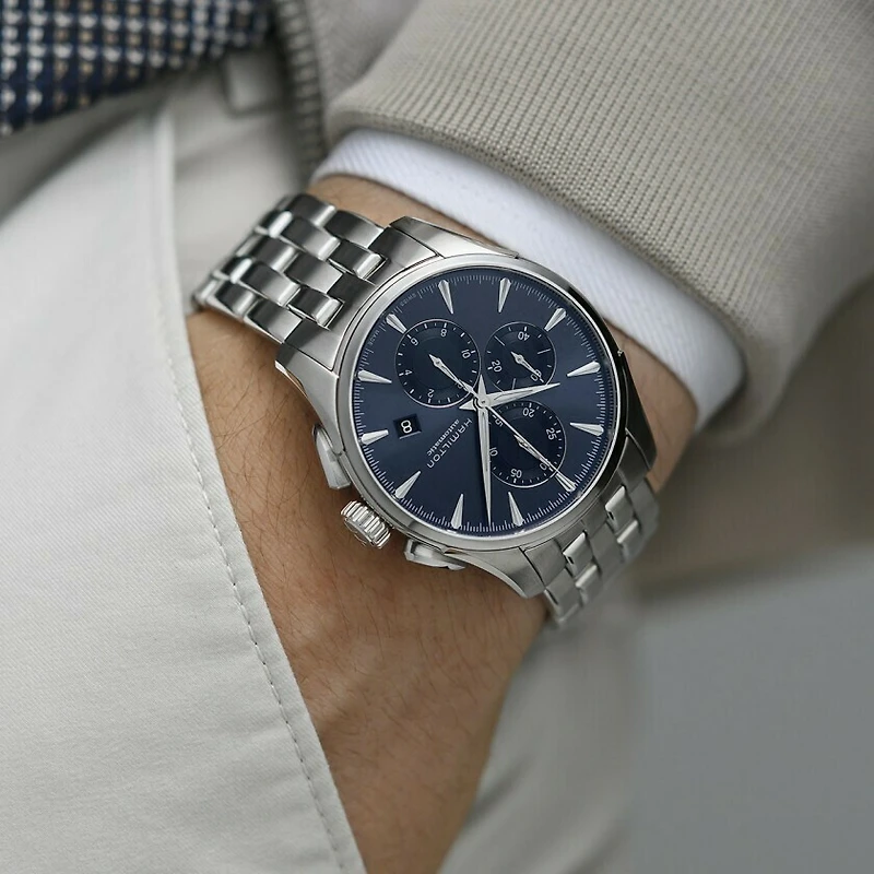 Hamilton Jazzmaster H32586141 | Swiss Automatic Watch | Kavar Jewellers Brampton