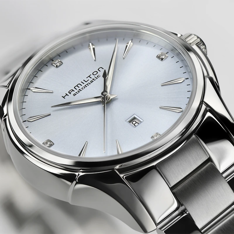 Hamilton Jazzmaster H32315142 | Swiss Automatic Watch | Kavar Jewellers Brampton