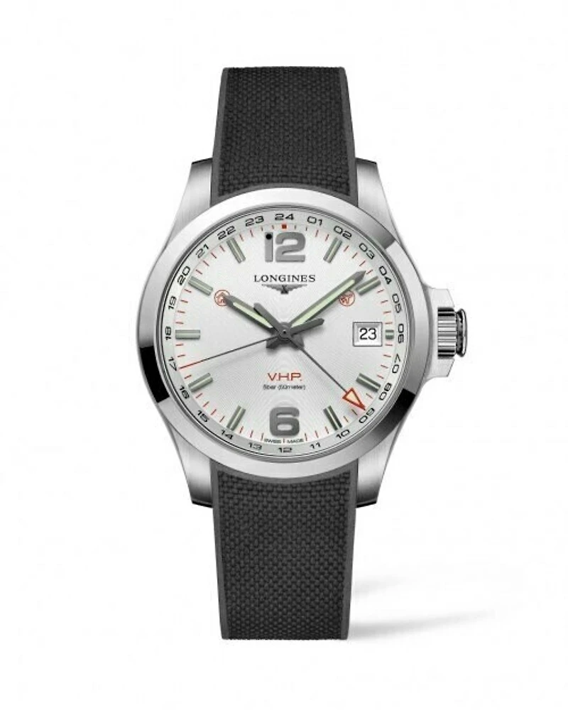 Conquest V.H.P White Dial 41MM Quartz L37184769