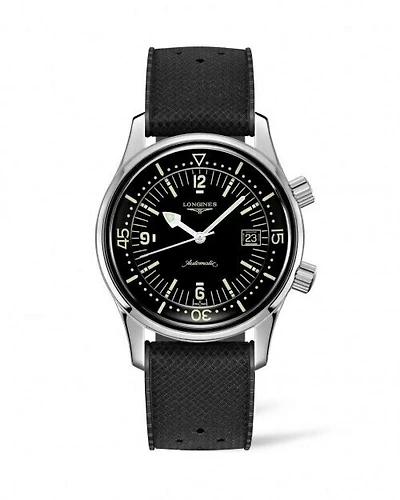 The Longines Legend Diver Watch 42MM Black Dial Automatic