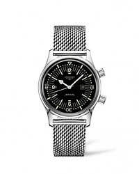 The Longines Legend Diver Watch 36mm Black Dial Automatic L33744506