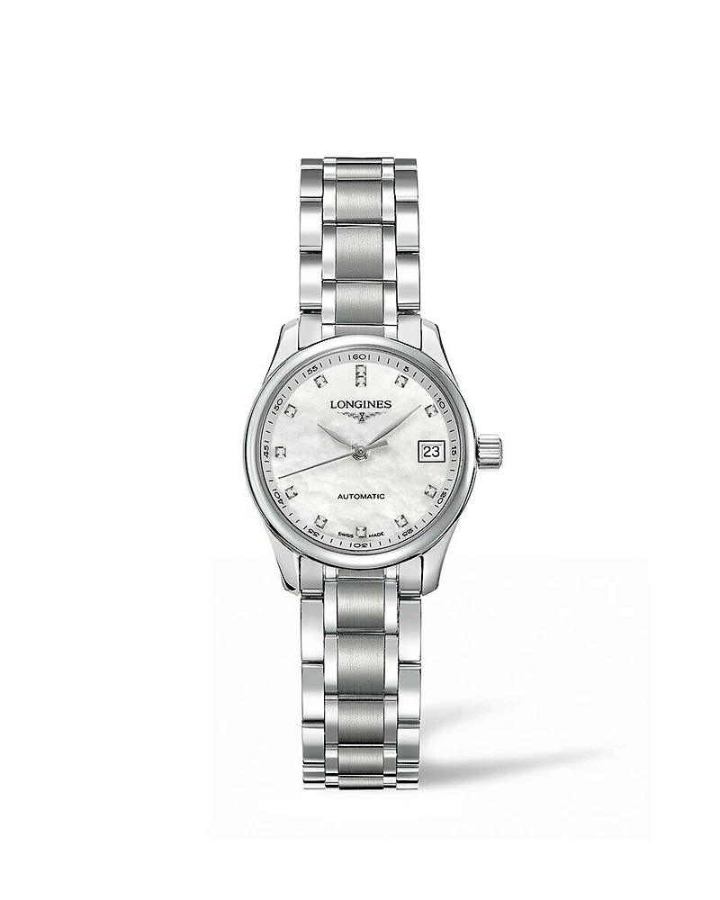 The Longines Master Collection Mother of Pearl 25MM Automatic L21284876