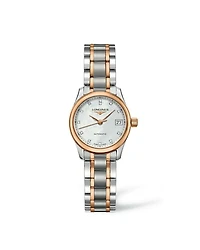The Longines Master Collection Mother of Pearl Dial 25MM 18KT Gold Cap Automatic L21285897