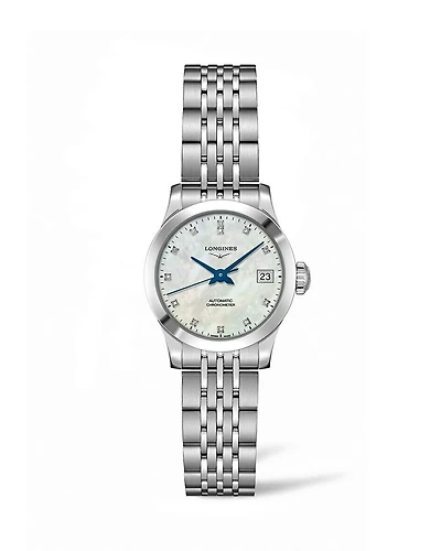 Record Collection Mother of Pearl Dial 26MM Automatic Chronometer L23204876