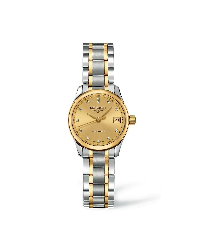 The Longines Master Collection Gold Dial 25MM 18KT Cap Automatic L21285377