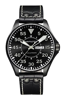 Hamilton Khaki Aviation H64785835 | Swiss Automatic Watch | Kavar Jewellers Brampton