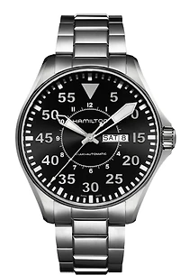 Hamilton Khaki Aviation H64715135 | Swiss Automatic Watch | Kavar Jewellers Brampton