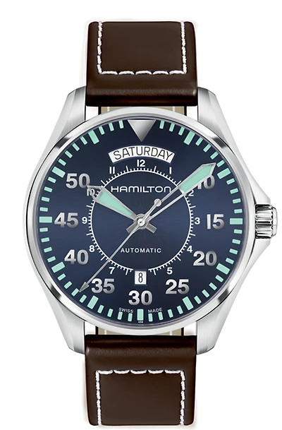 Hamilton Khaki Aviation H64615545 | Swiss Automatic Watch | Kavar Jewellers Brampton