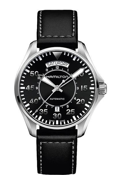 Hamilton Khaki Aviation H64615735 | Swiss Automatic Watch | Kavar Jewellers Brampton
