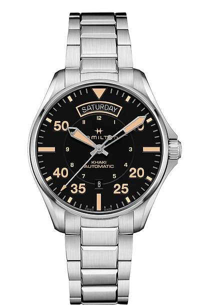 Hamilton Khaki Aviation H64645131 | Swiss Automatic Watch | Kavar Jewellers Brampton