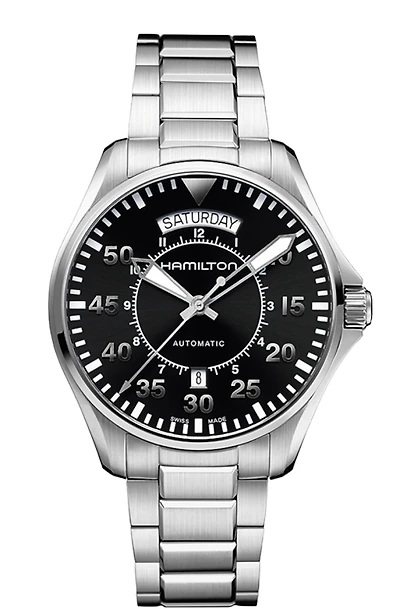 Hamilton Khaki Aviation H64615135 | Swiss Automatic Watch | Kavar Jewellers Brampton