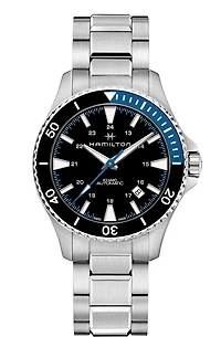 Hamilton Khaki Navy H82315131 | Swiss Automatic Watch | Kavar Jewellers Brampton