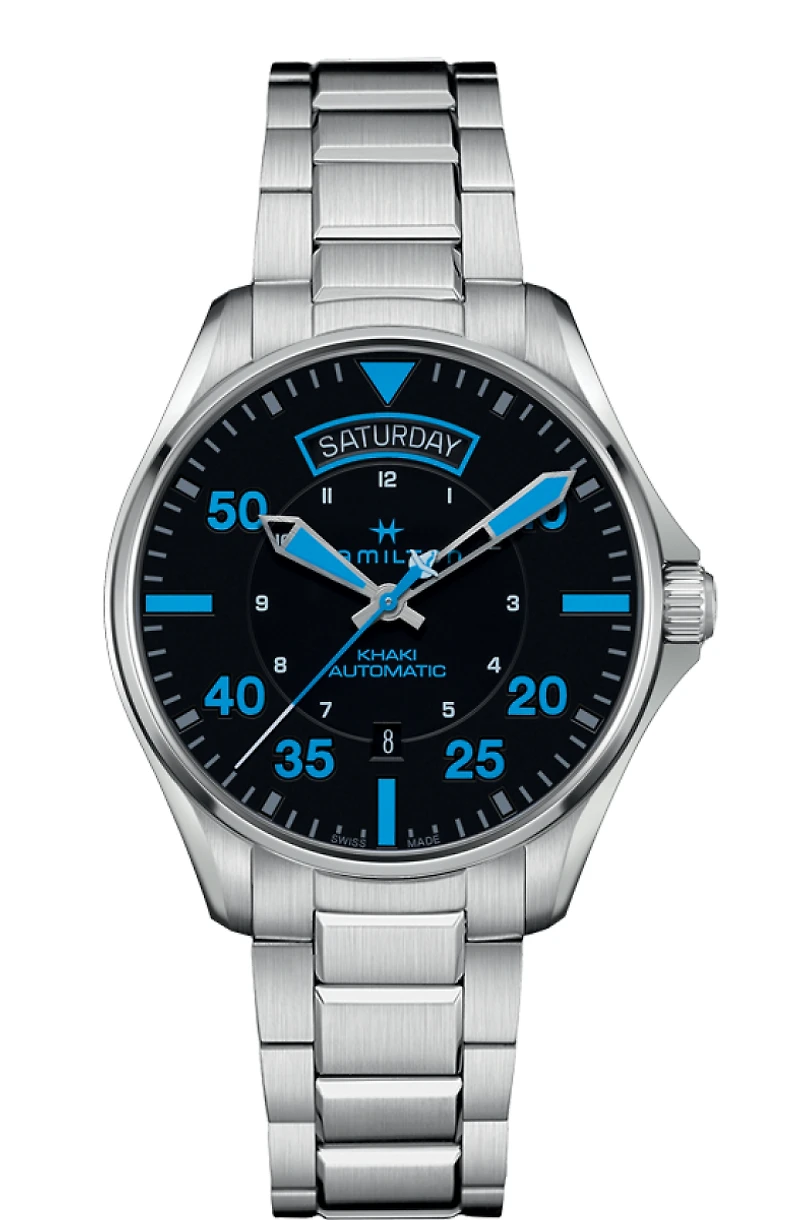 Hamilton Khaki Aviation H64625131 | Swiss Automatic Watch | Kavar Jewellers Brampton