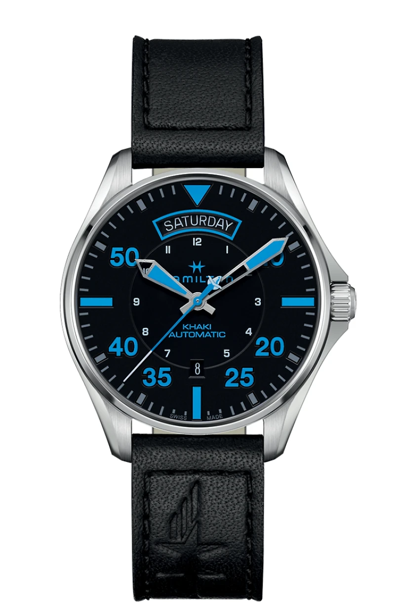 Hamilton Khaki Aviation H64625731 | Swiss Automatic Watch | Kavar Jewellers Brampton