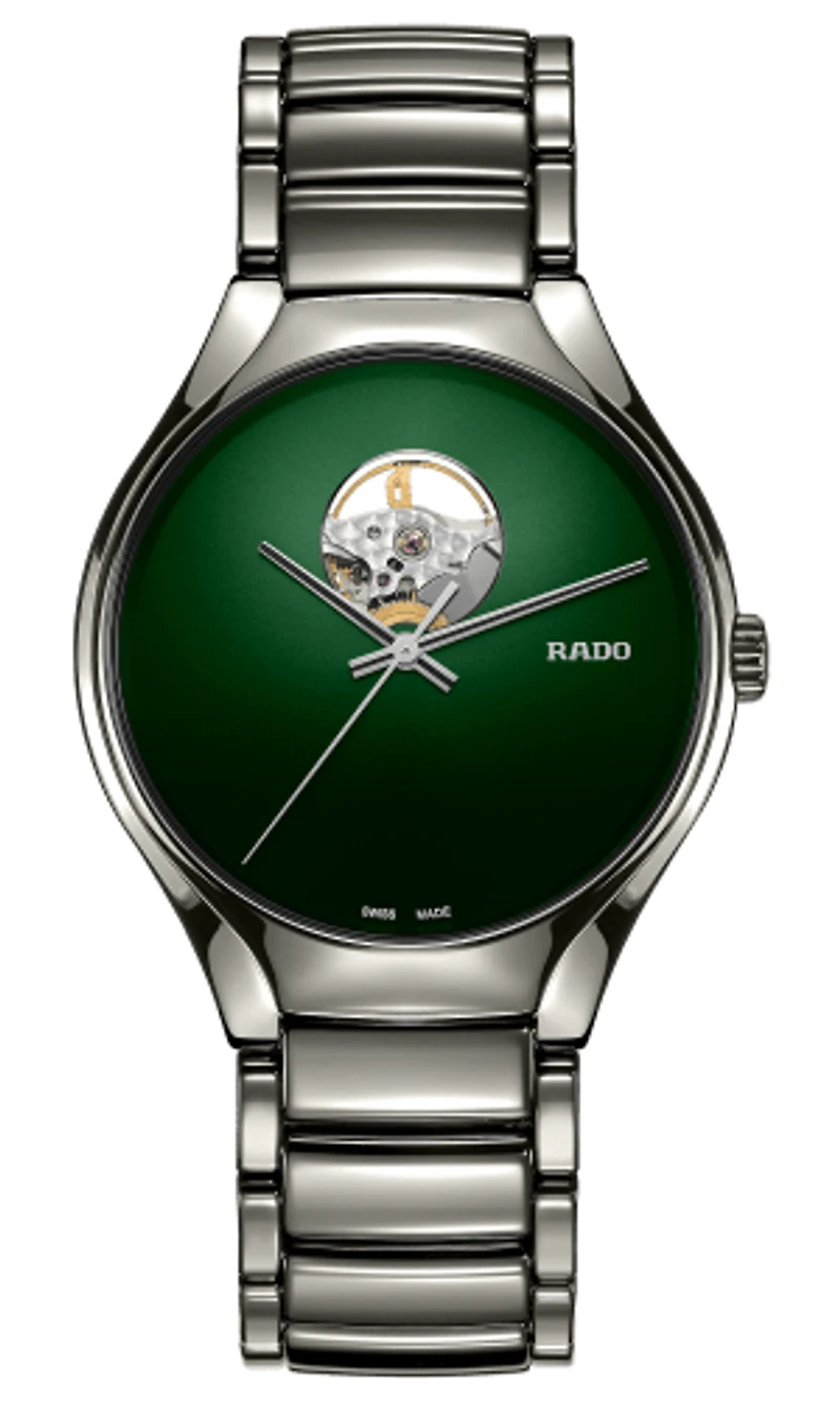 True Green Open Heart Dial 40MM Automatic R27108312