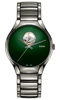 True Green Open Heart Dial 40MM Automatic R27108312